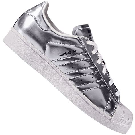 schwarze adidas sneaker mit silber|Silberne Damen.